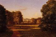 Thomas Cole The Gardens of Van Rensselaer Manor House oil painting